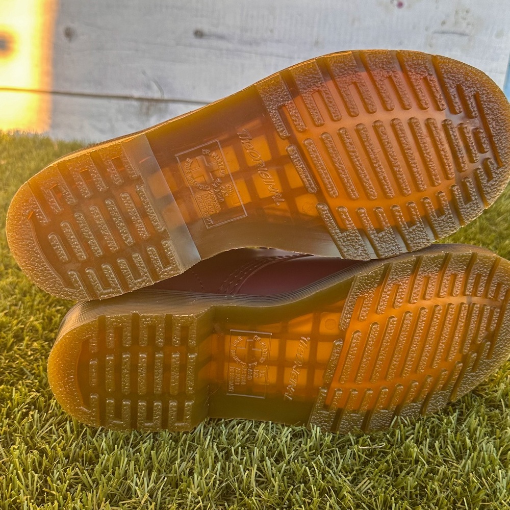 Dr. Martens Purple Combat Boots - Picture 6 of 7